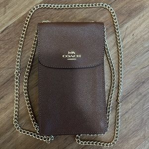 Coach phone bag